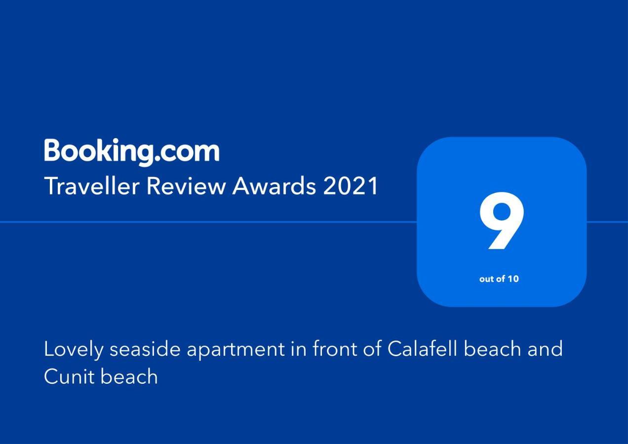 Lovely Seaside Apartment In Front Of Calafell Beach And Cunit Beach Сегур де Калафел Екстериор снимка